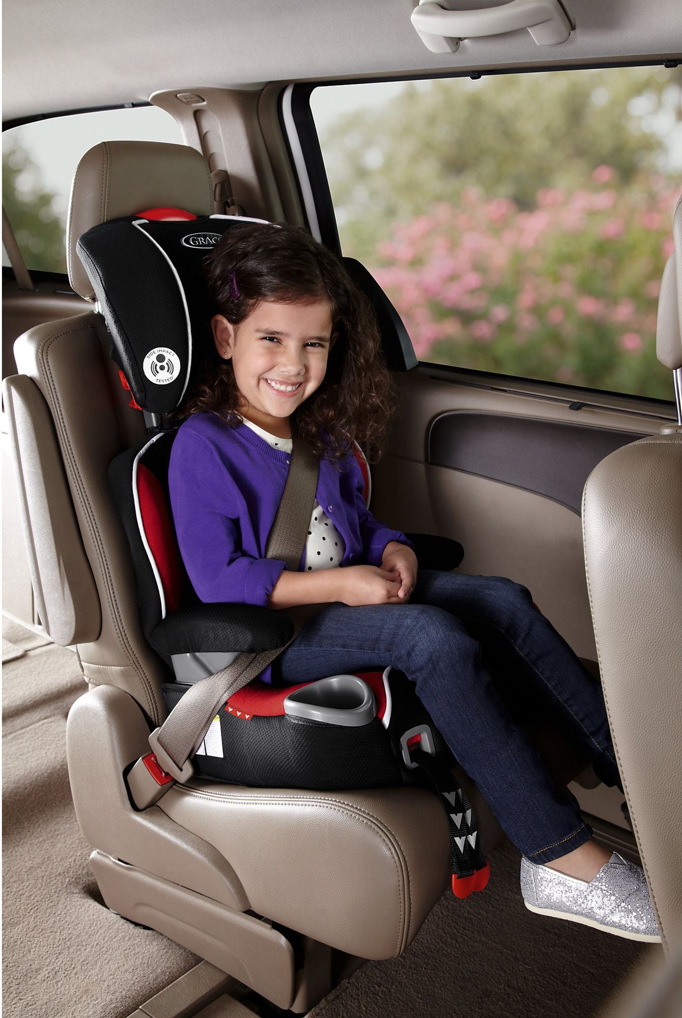 Graco Baby AFFIX High Back Booster Seat with Latch System - Atomic
