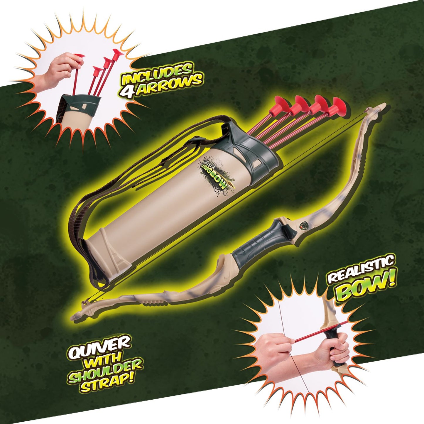 Huntsman Tracker Long Bow & Arrow