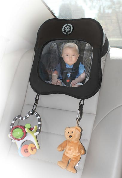 Prince Lionheart Child View Mirror - Black/Grey