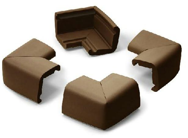 Prince Lionheart Jumbo Corner Guards (Chocolate)