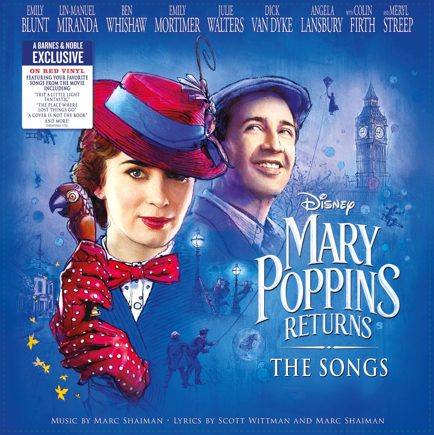 Mary Poppins Returns [Original Soundtrack] [Red Translucent Vinyl] [B&N Exclusive]