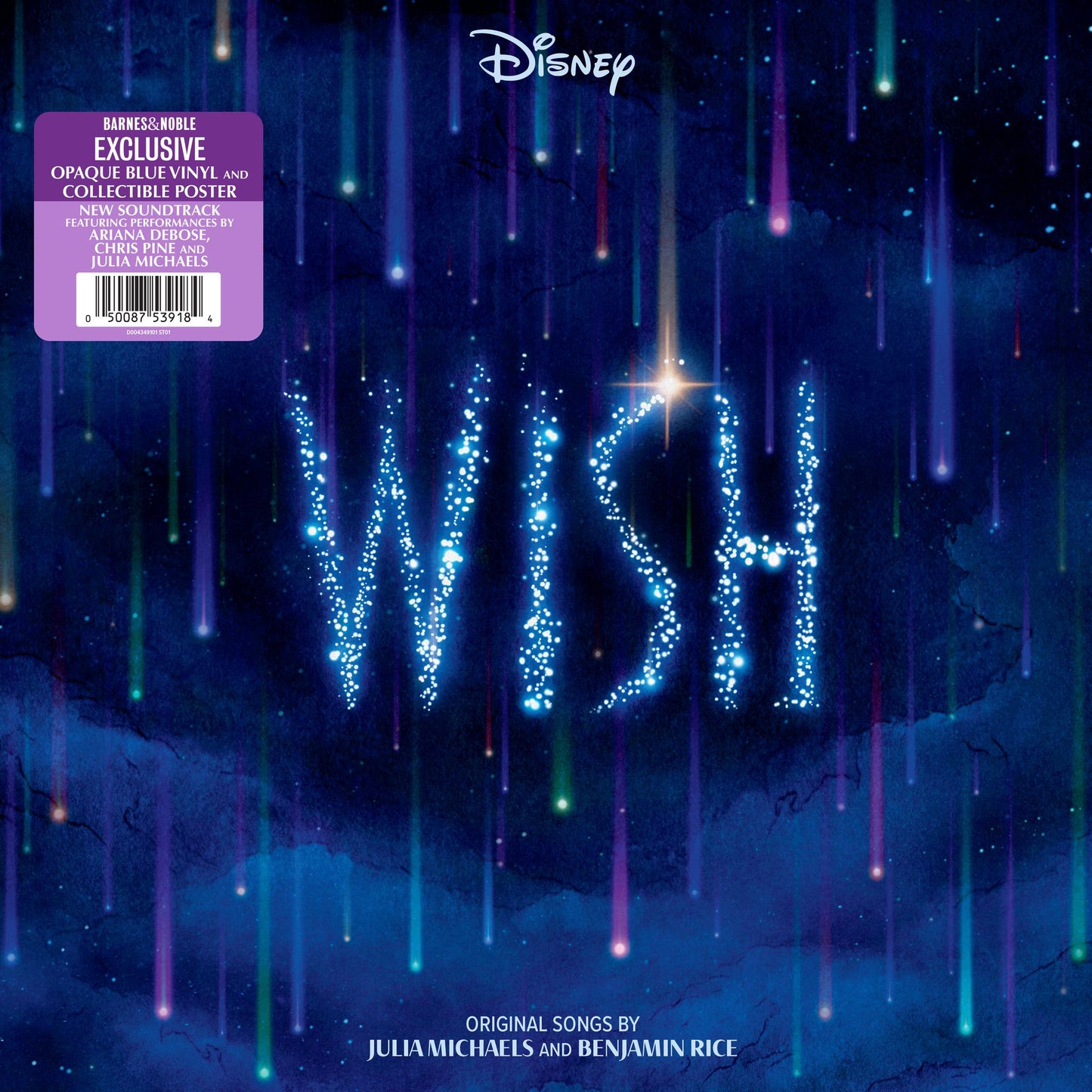 Wish [Original Motion Picture Soundtrack] [Opaque Blue Vinyl & Collectible Poster] [Bar