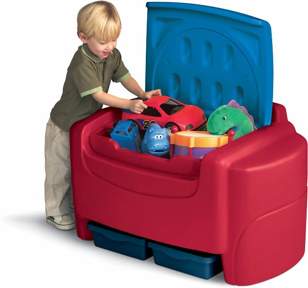Little Tikes Sort 'n Store Toy Chest - Primary Colors