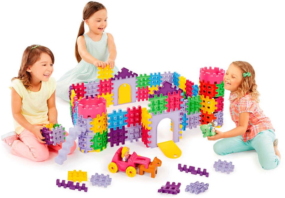 Waffle Blocks Castle