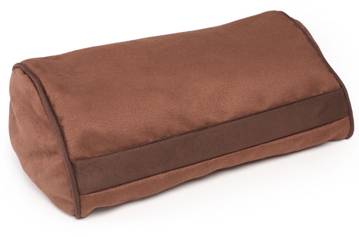 Ultra Suede Tablet Pillow in Brown