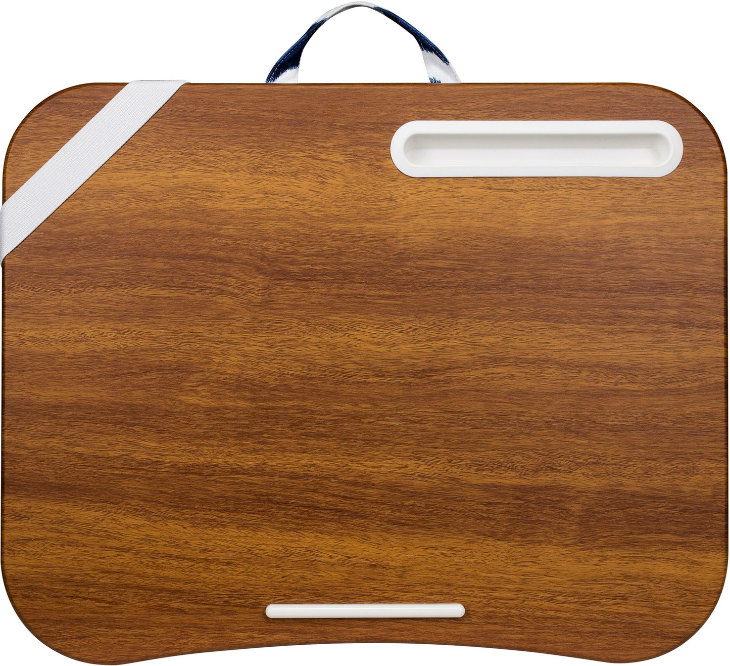 XL Designer Lap Desk Navy Ikat