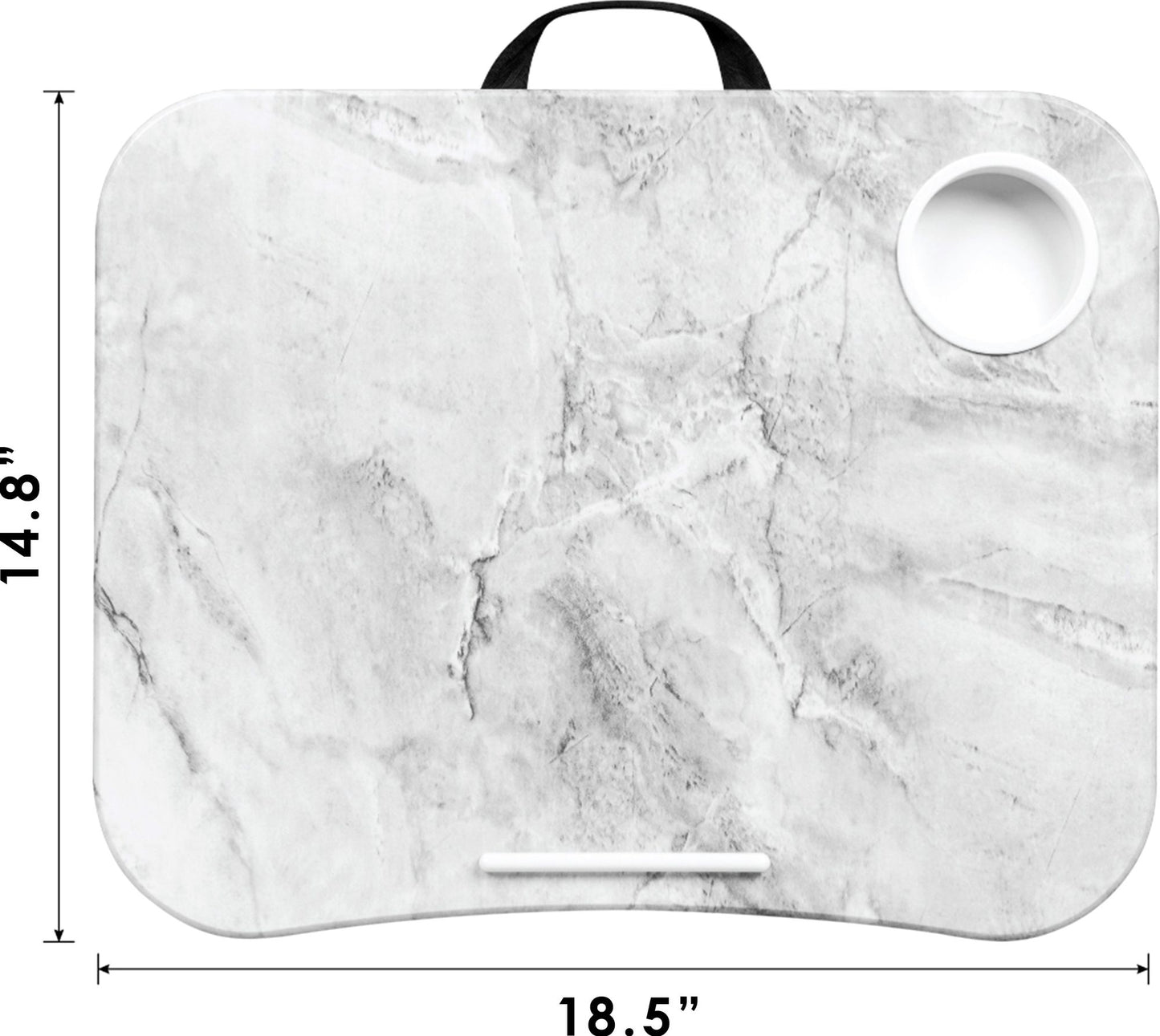 Lap Desk White Marble