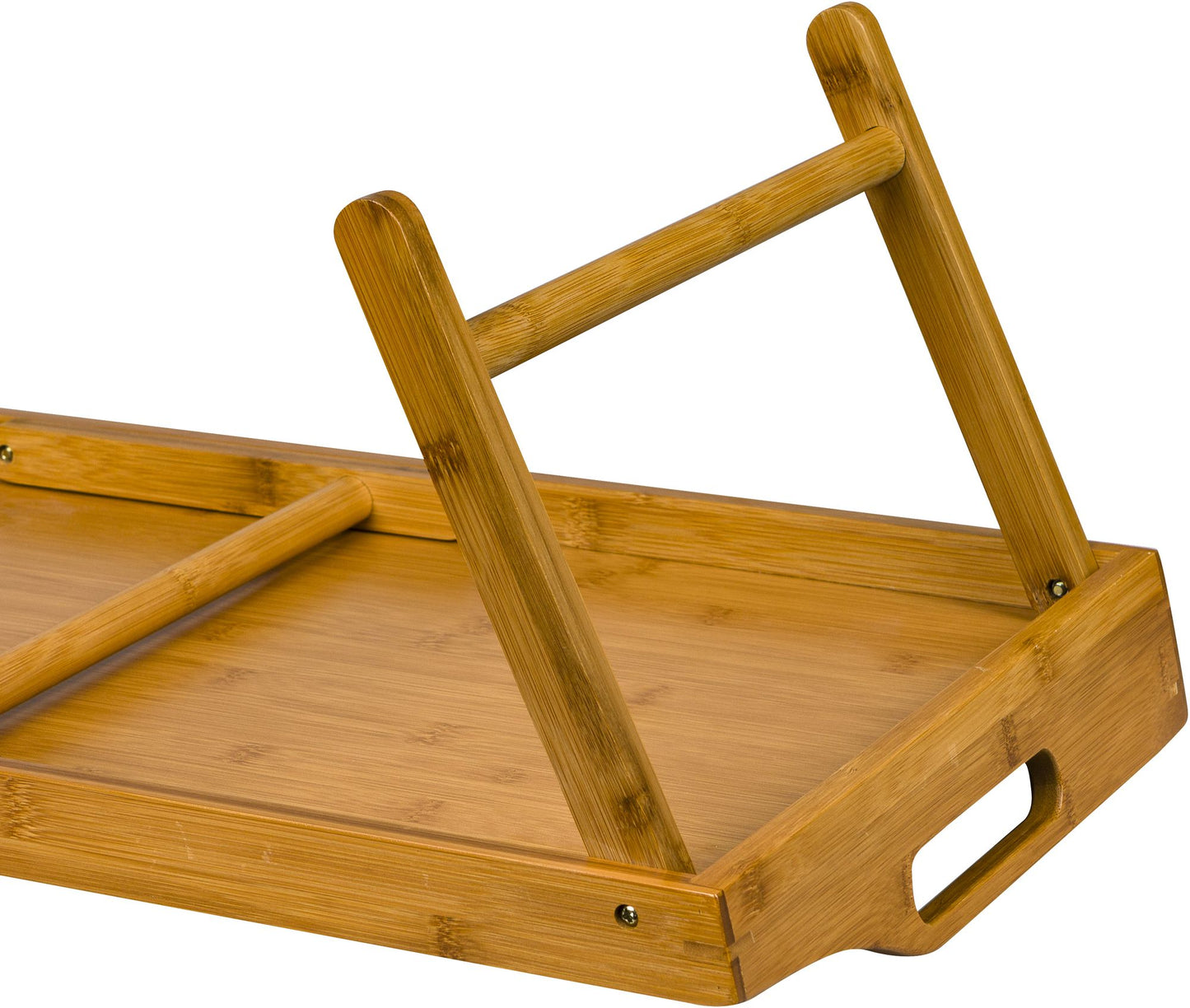 Media Bamboo Bed Tray with tablet/phone holder