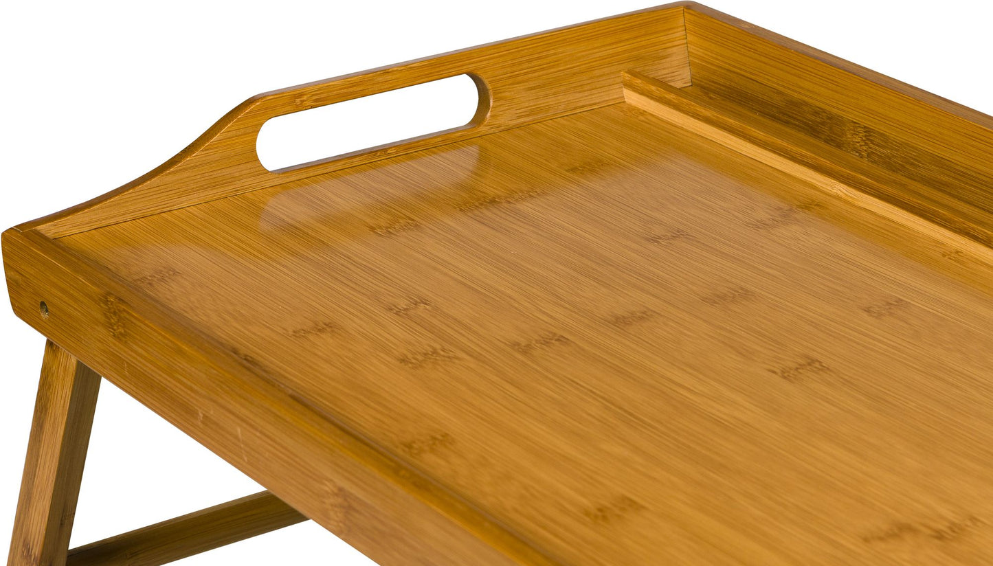 Media Bamboo Bed Tray with tablet/phone holder