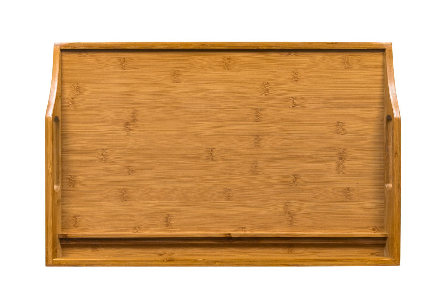 Media Bamboo Bed Tray with tablet/phone holder