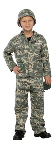 Army Soldier Child Costume: Size Medium (8-10)