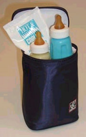 Childress Tall TwoCOOL 2-Bottle Cooler, Black