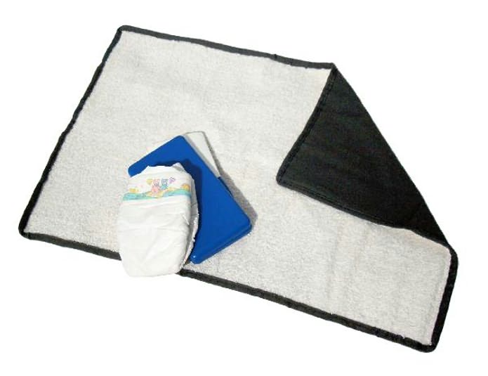 Childress 100% Cotton Full Body Changing Pad, Black