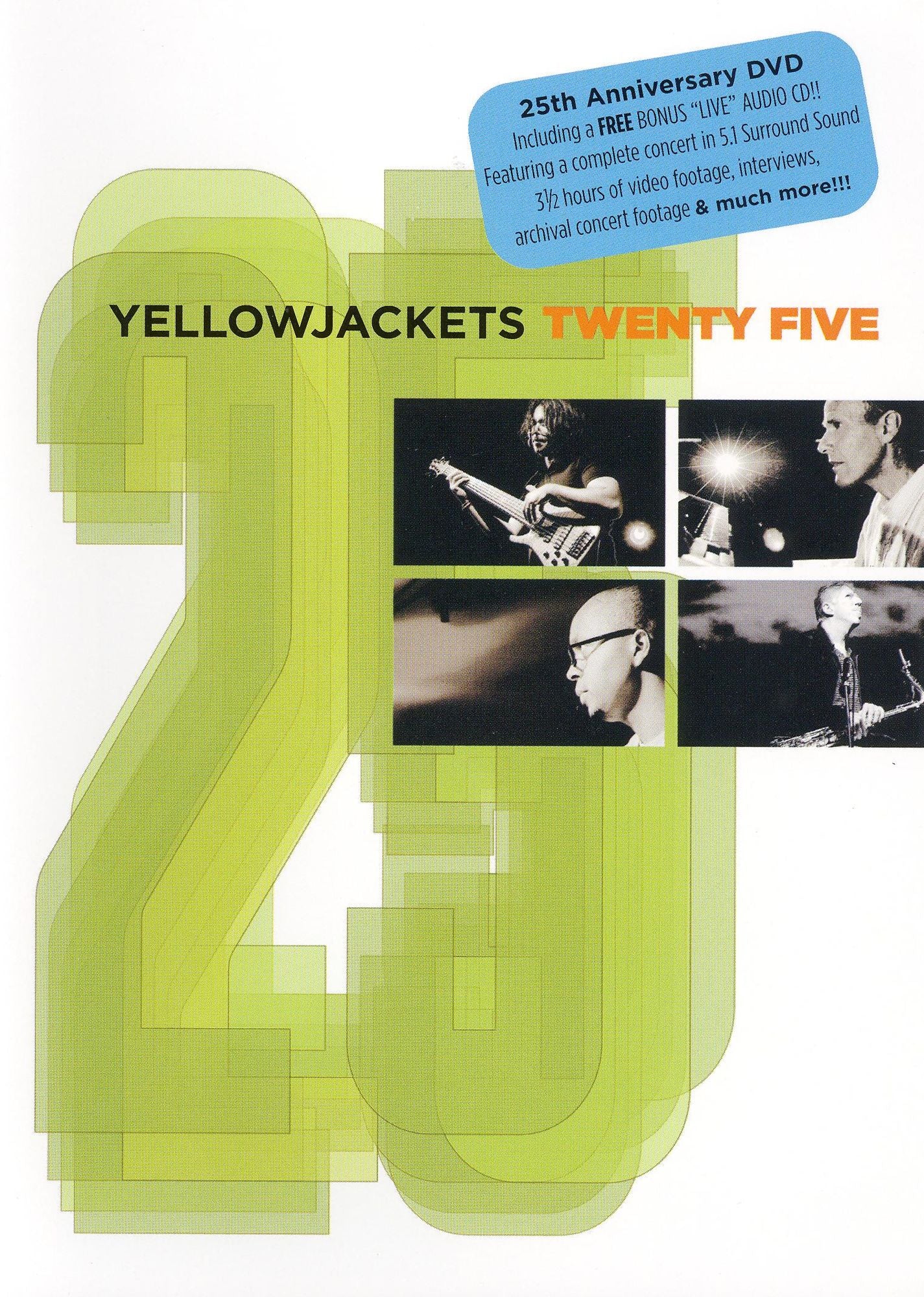 Yellowjackets: Twenty Five [DVD/CD]