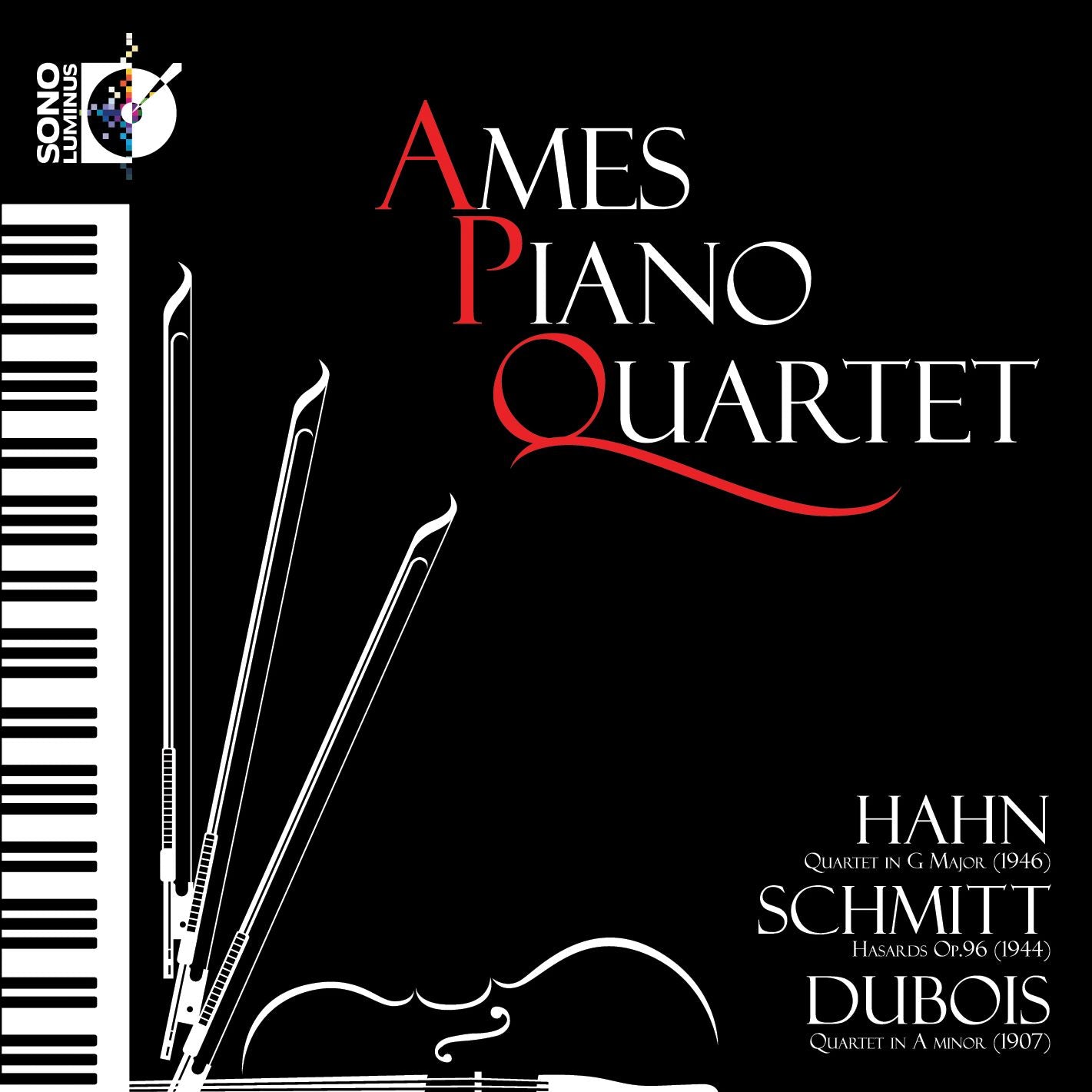 Hahn: Quartet in G; Schmitt: Hasards; Dubois: Quartet in A minor