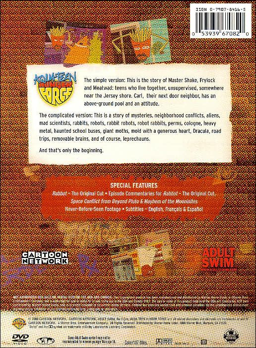 Aqua Teen Hunger Force, Vol. 1 [2 Discs]