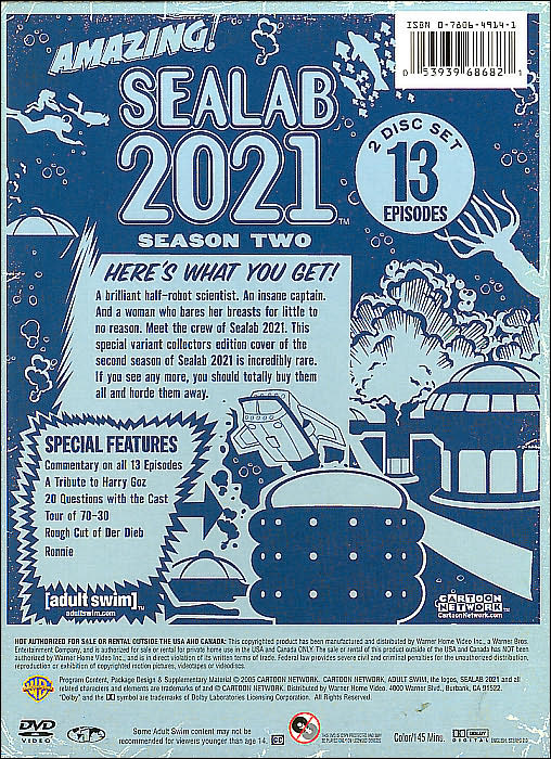 Sealab 2021: Season Two [2 Discs]