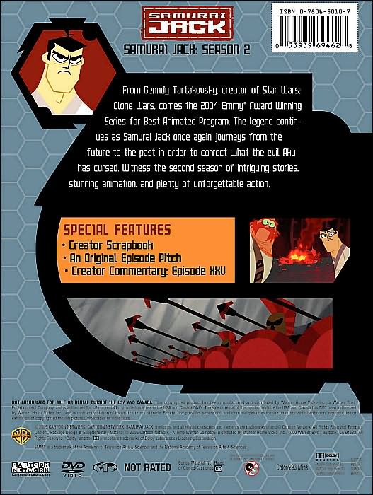 Samurai Jack: Season 2 [2 Discs]