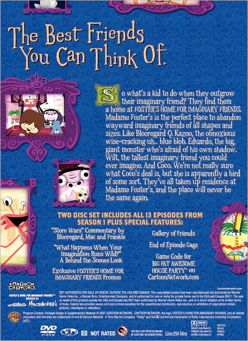 Foster's Home for Imaginary Friends: Complete Season 1 [2 Discs]