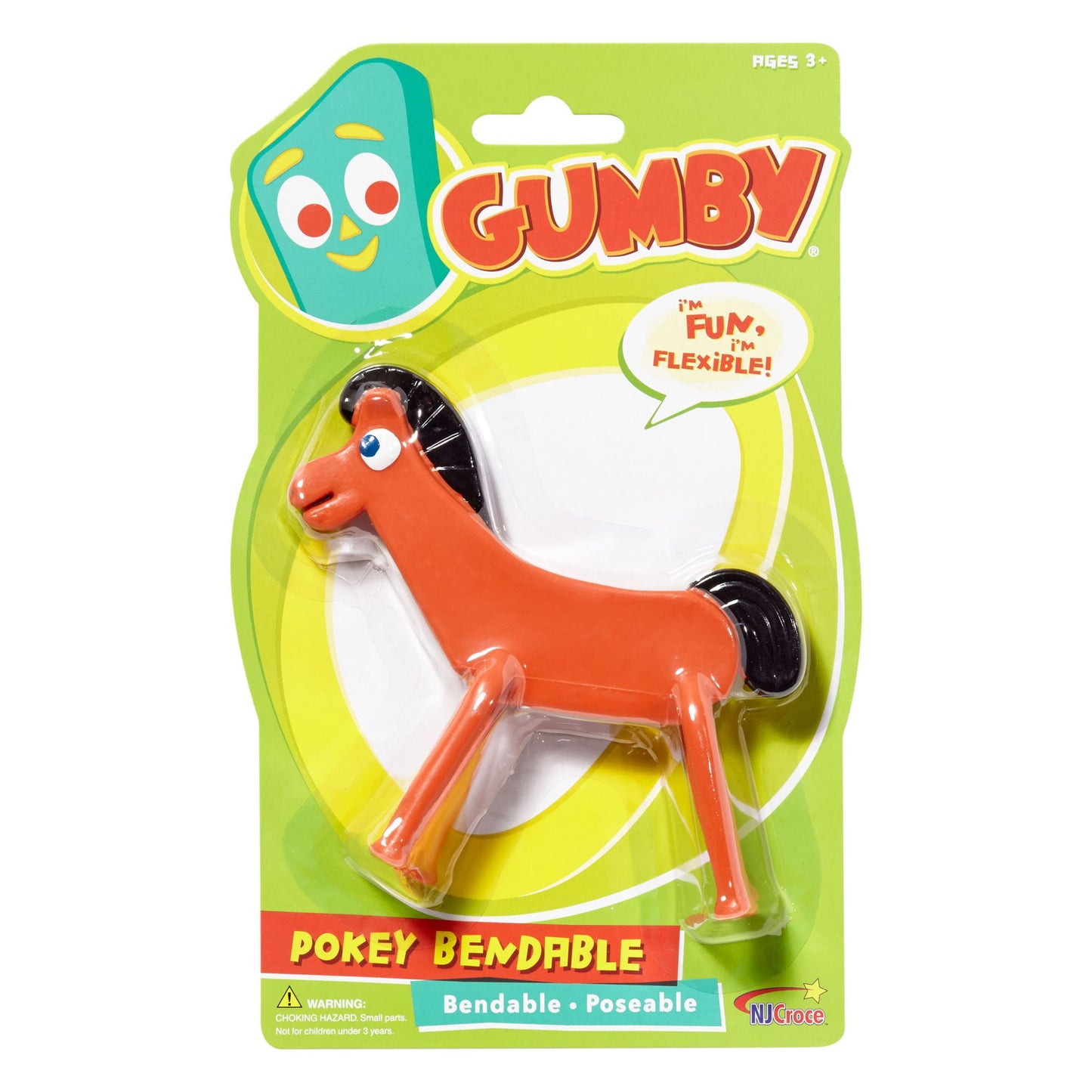 Pokey 5" Bendable Figure