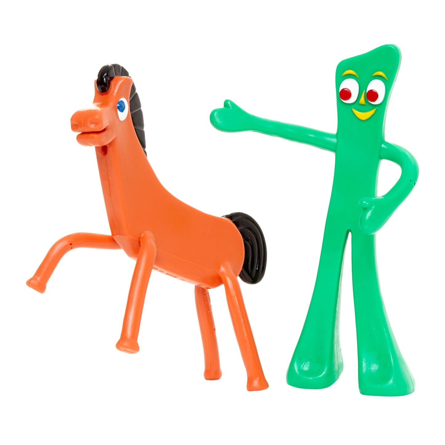 Gumby and Pokey 6" Bendable Figure Pair