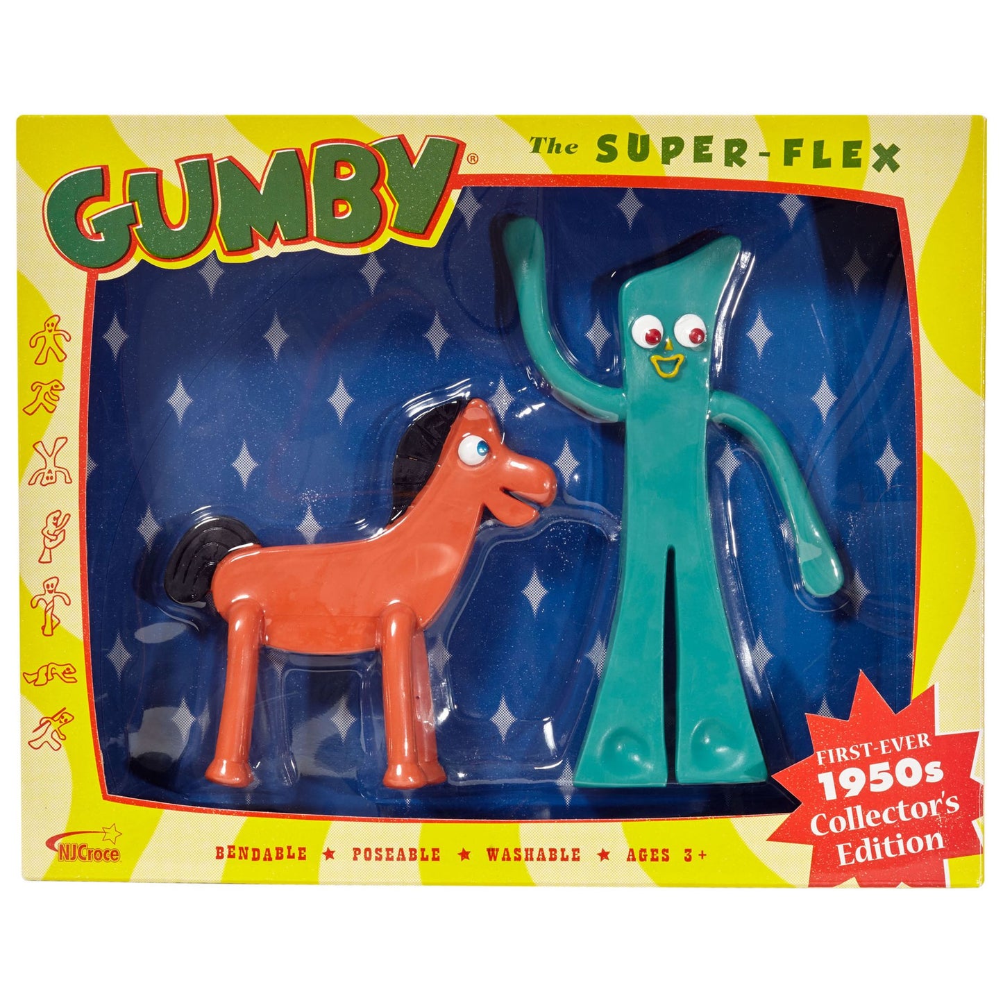 1950s Gumby & Pokey Bendable Figures