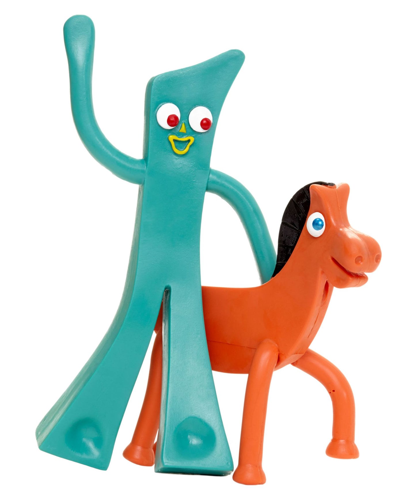 1950s Gumby & Pokey Bendable Figures