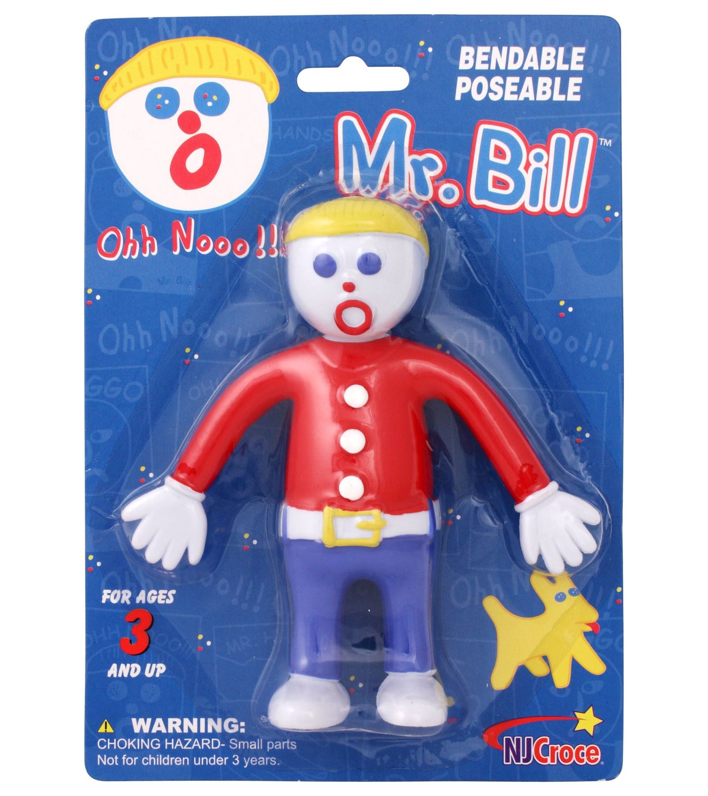 Mr. Bill 5" Bendable Figure