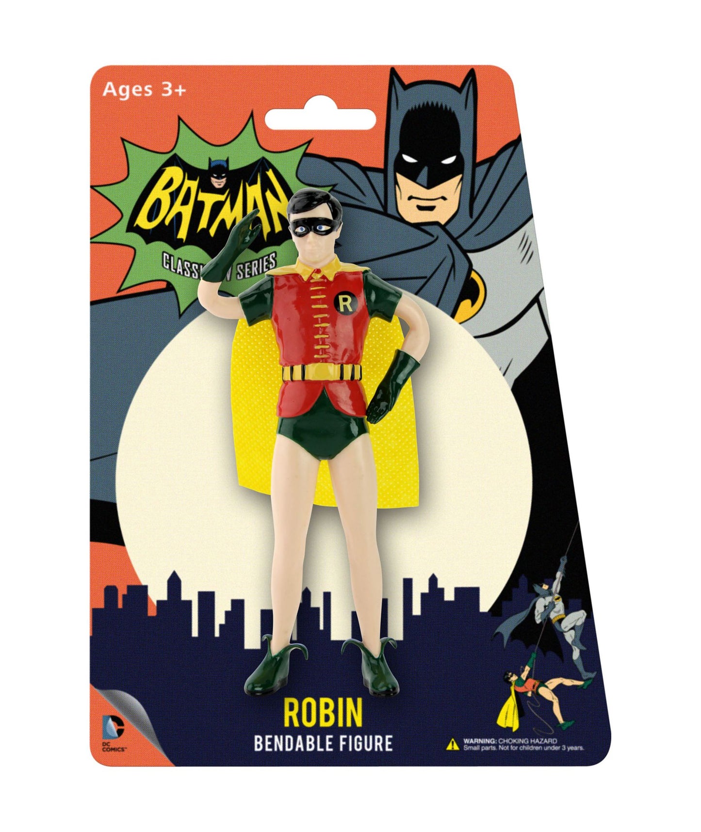 DC Comics Robin 1966 Bendable Figure