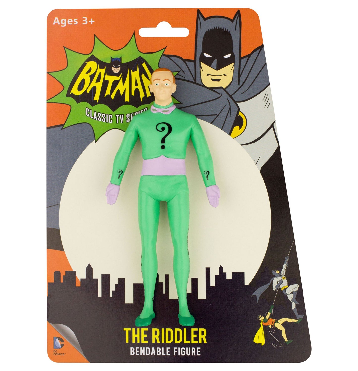 DC Comics The Riddler 1966 Bendable Figure
