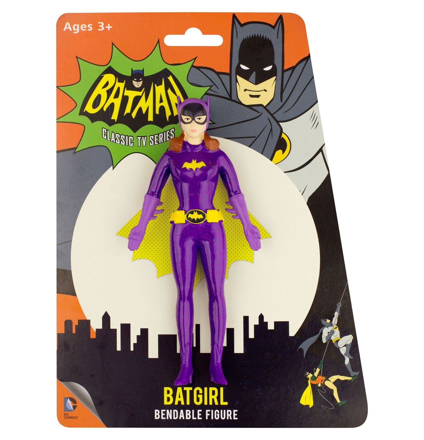 DC Comics Batgirl 1966 Bendable Figure