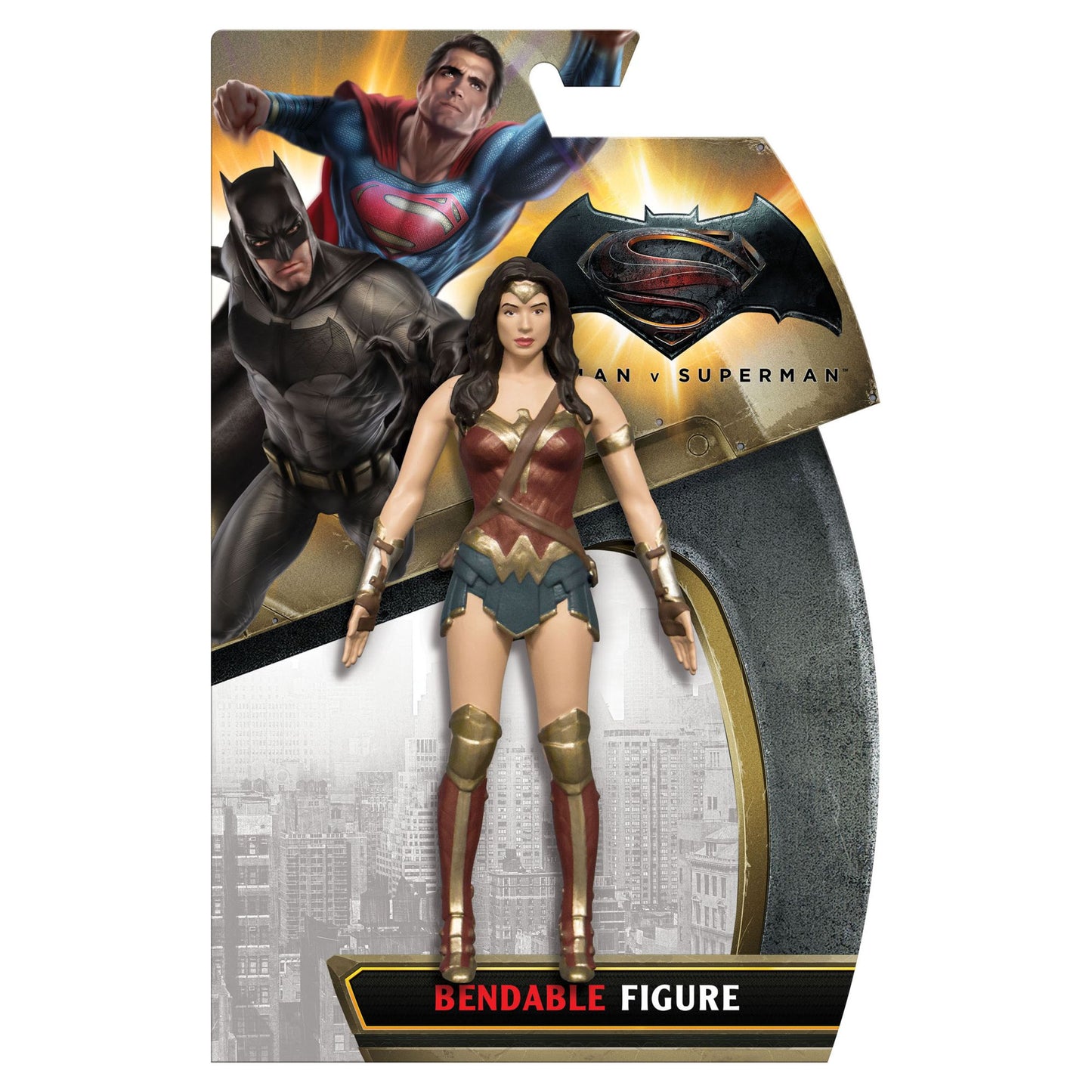 DC Comics Batman vs. Superman - Wonder Woman Bendable Figure