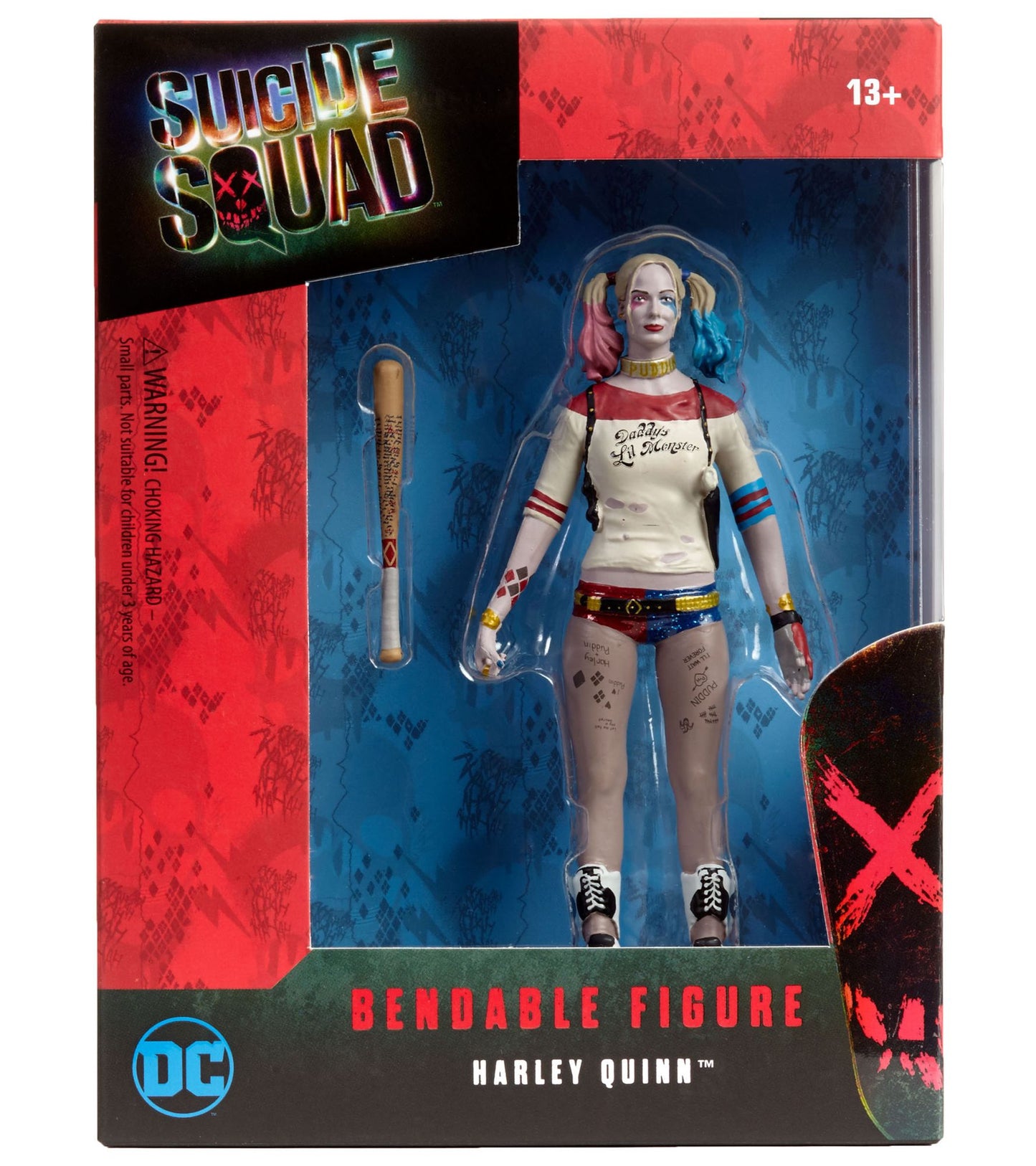 DC Comics Suicide Squad Harley Quinn Bendable Figure