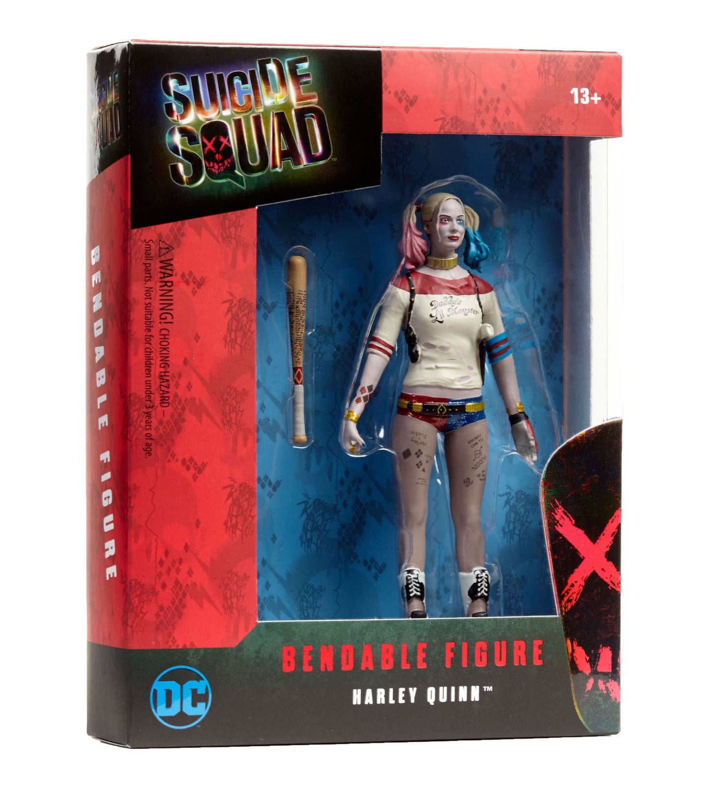 DC Comics Suicide Squad Harley Quinn Bendable Figure