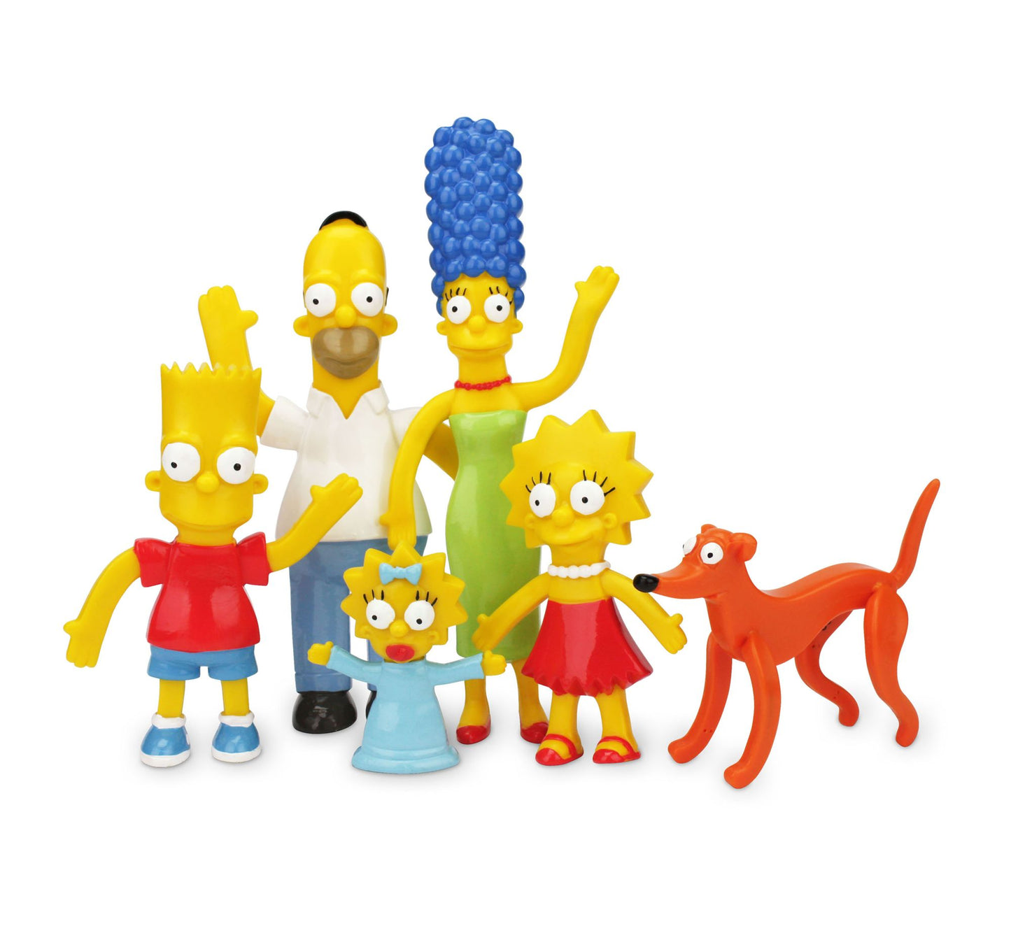 NJ Croce SF301 The Simpsons Family Bendable Boxed Set