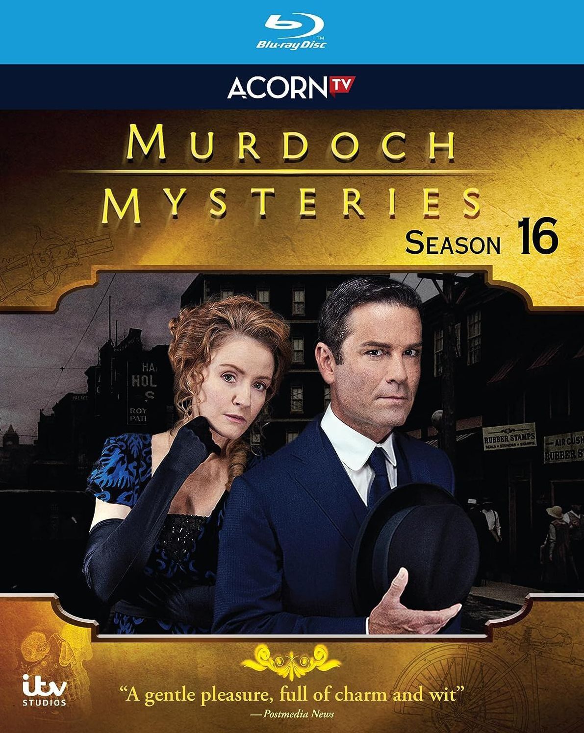 Murdoch Mysteries: Season 16/Bd (5Pc) / (Ac3 Ws)