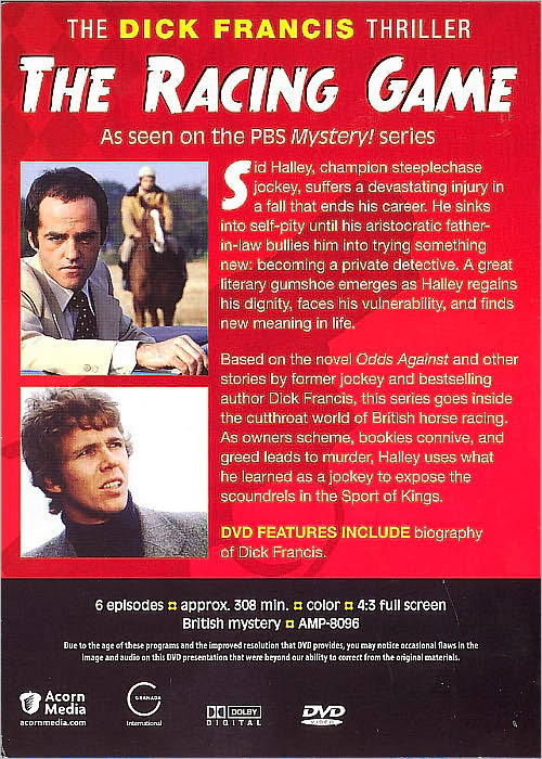 The Dick Francis Thriller: The Racing Game [2 Discs]
