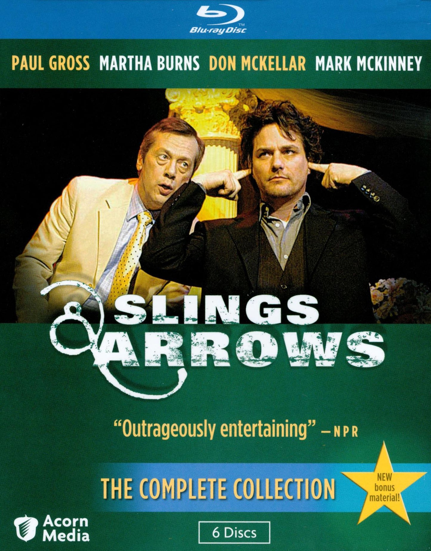 Slings & Arrows: The Complete Collection [6 Discs] [Blu-ray]