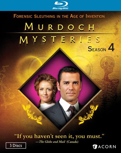 Murdoch Mysteries: Season 4 [3 Discs] [Blu-ray]