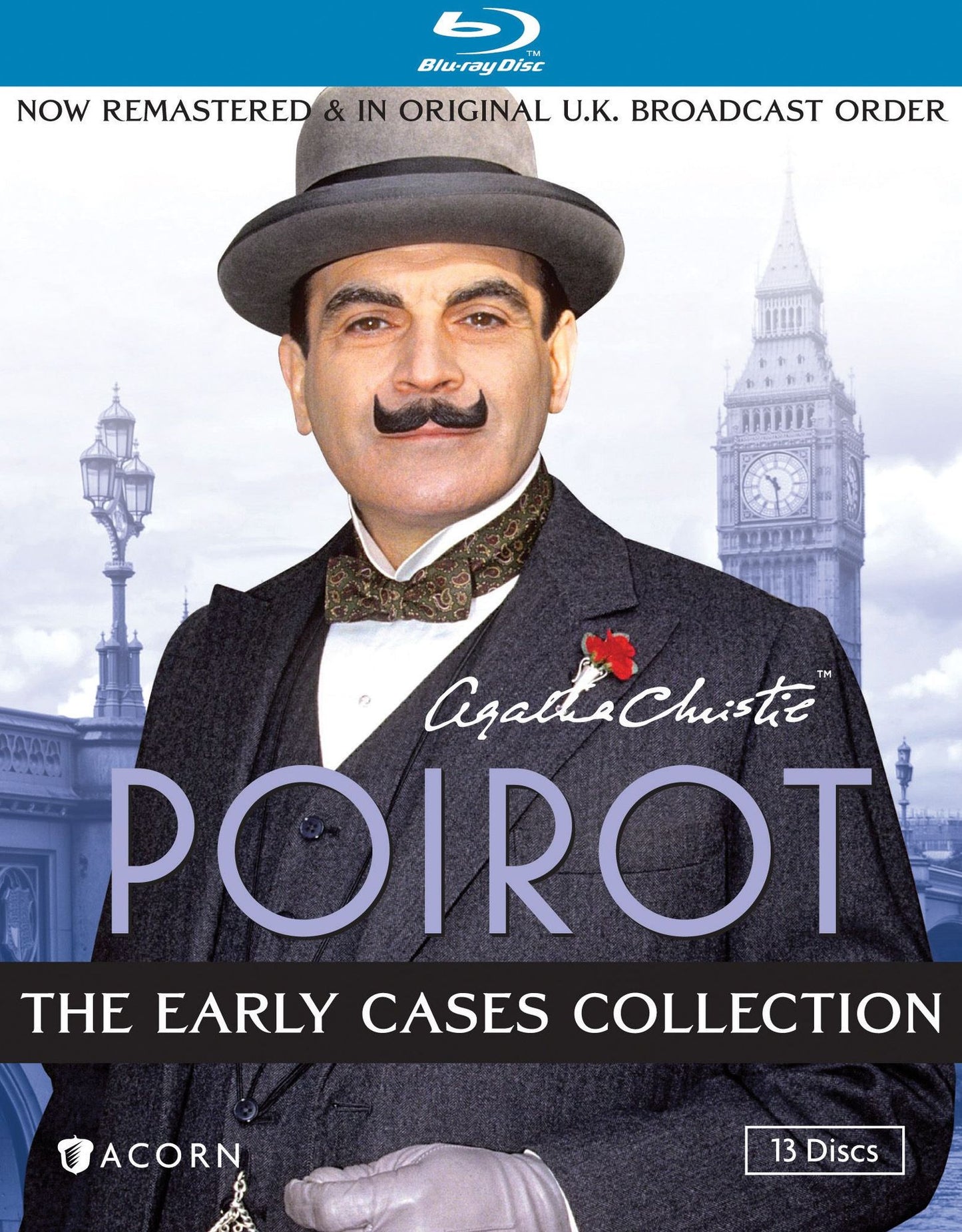 Agatha Christie's Poirot: The Early Cases [13 Discs] [Blu-ray]