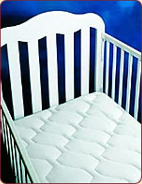BabyLuxe Jersey Knit Cotton Quilted Mattress Pad