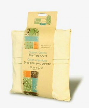 Babyluxe Organic Cotton Play Yard Sheet 27'' x 37''