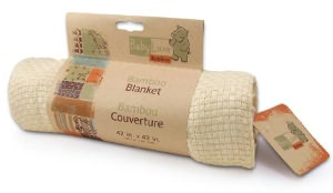 Babyluxe Bamboo Blanket - Yellow/Blue