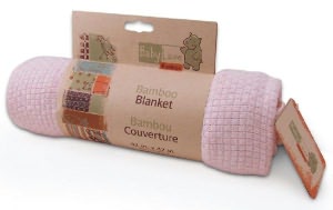 Babyluxe Bamboo Blanket - Pink/Blue