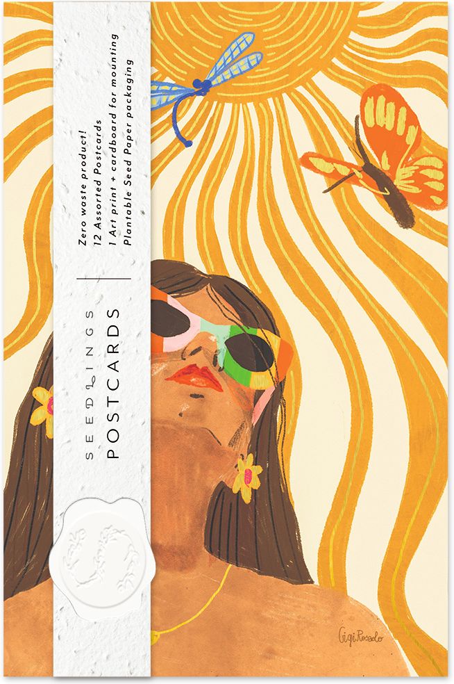 Seedlings Sunshine Soul Postcard Set