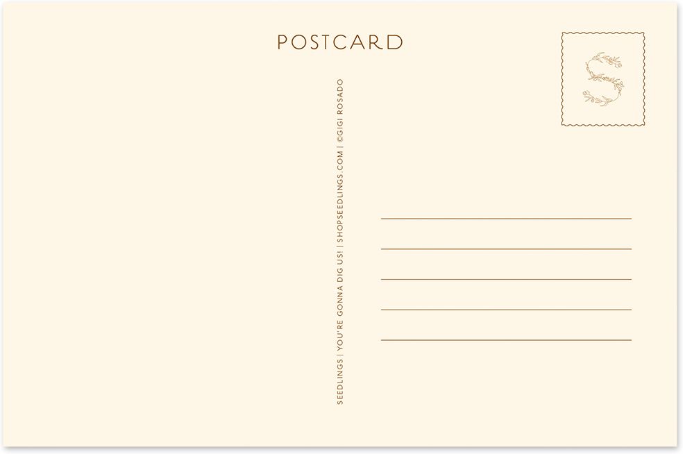 Seedlings Sunshine Soul Postcard Set