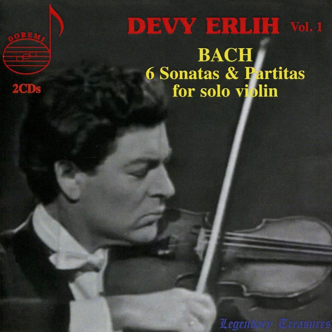 6 Sonatas & Partitas For Solo Violin (J.S. Bach / Erlih)