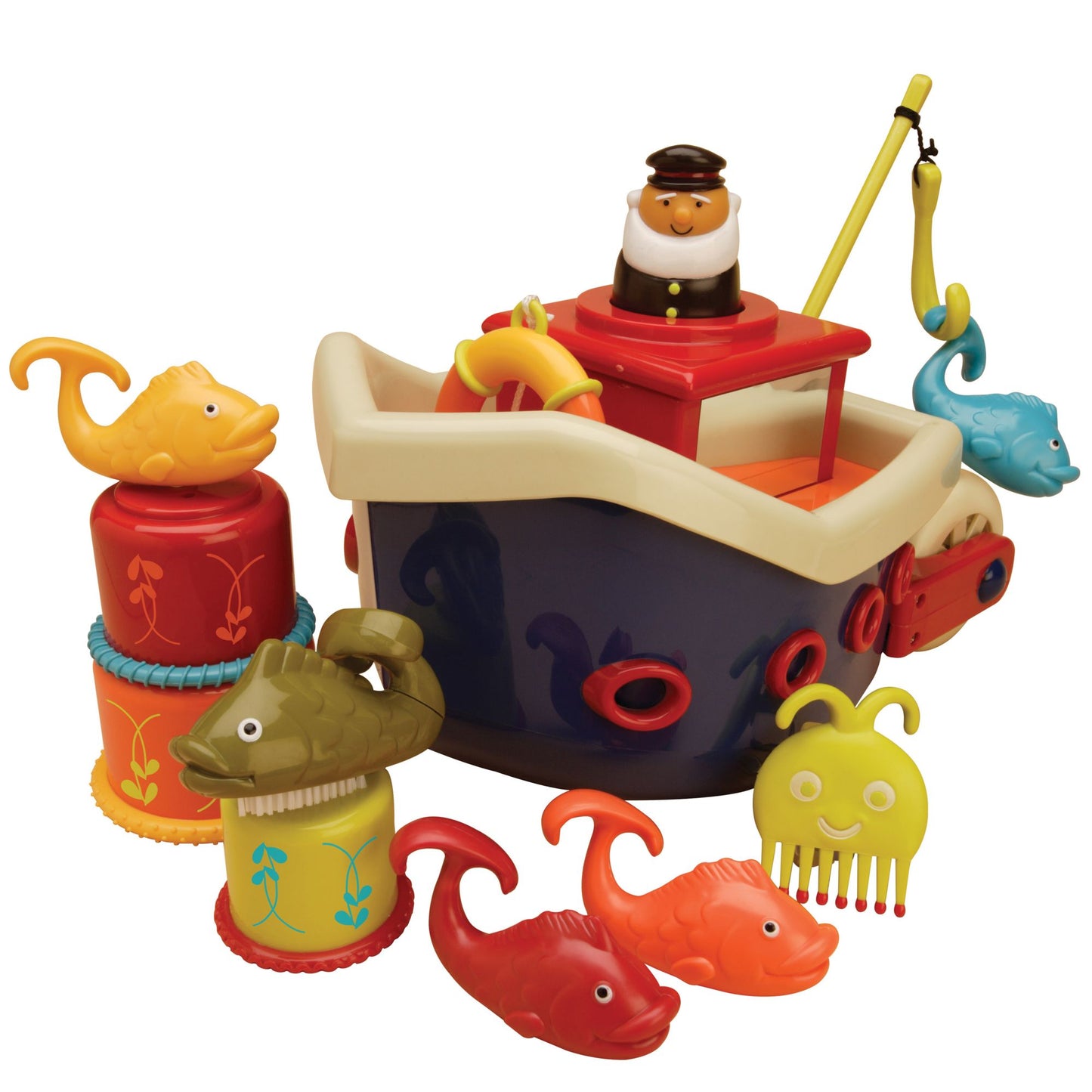 B. Fish & Splish Boat Bath Toy