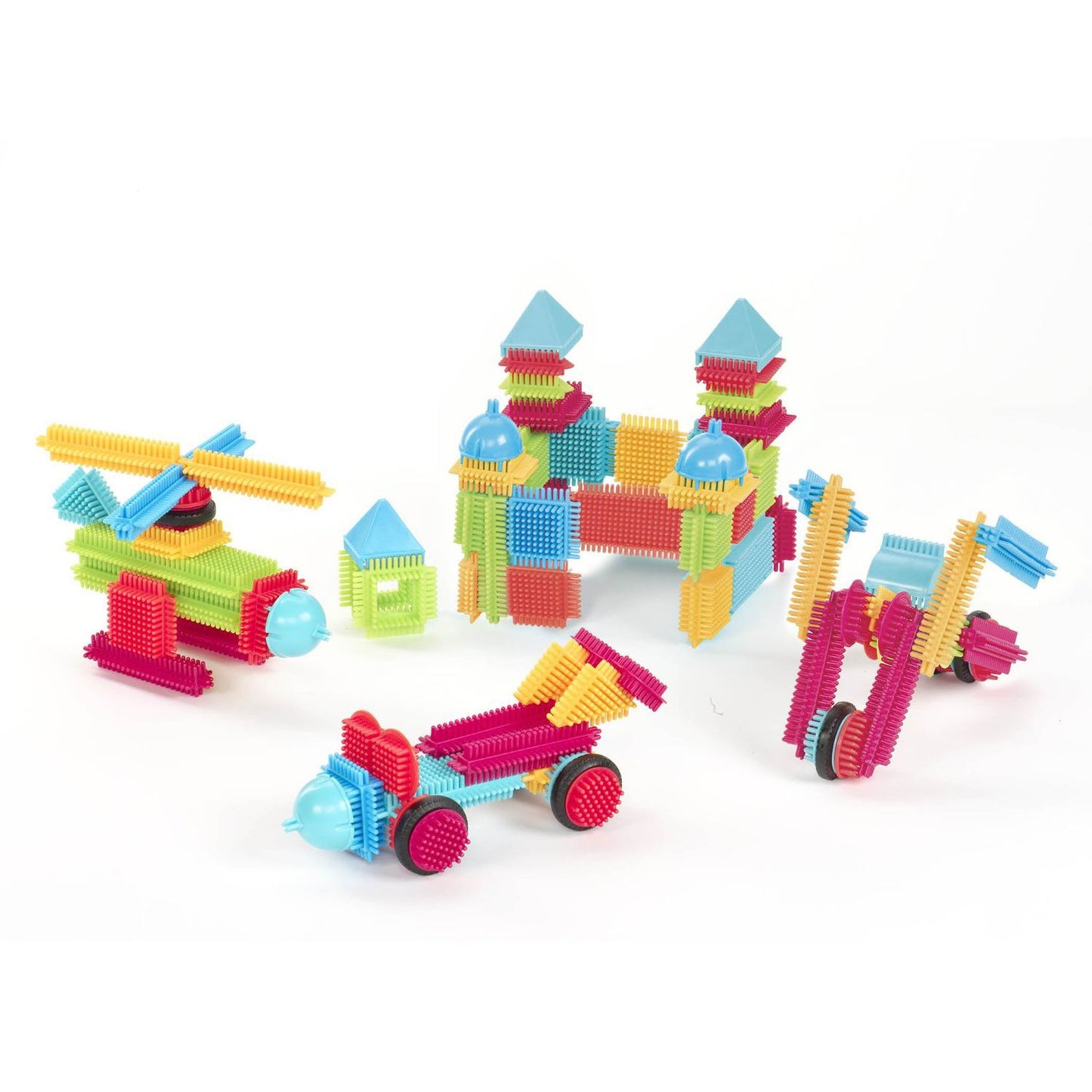Battat Bristle Blocks Basic 112 Piece Set