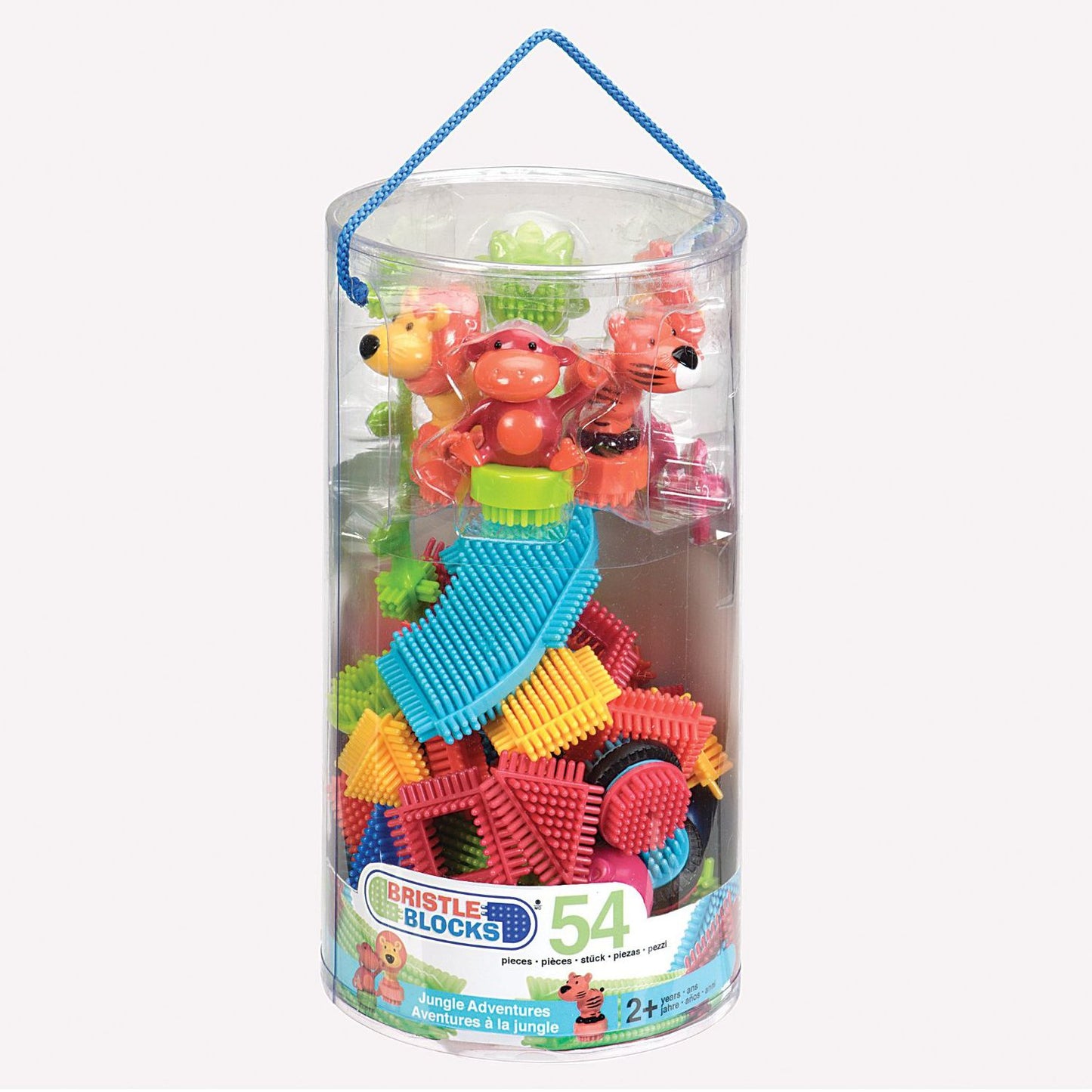Bristle Blocks 54 Pieces Jungle Advenutures